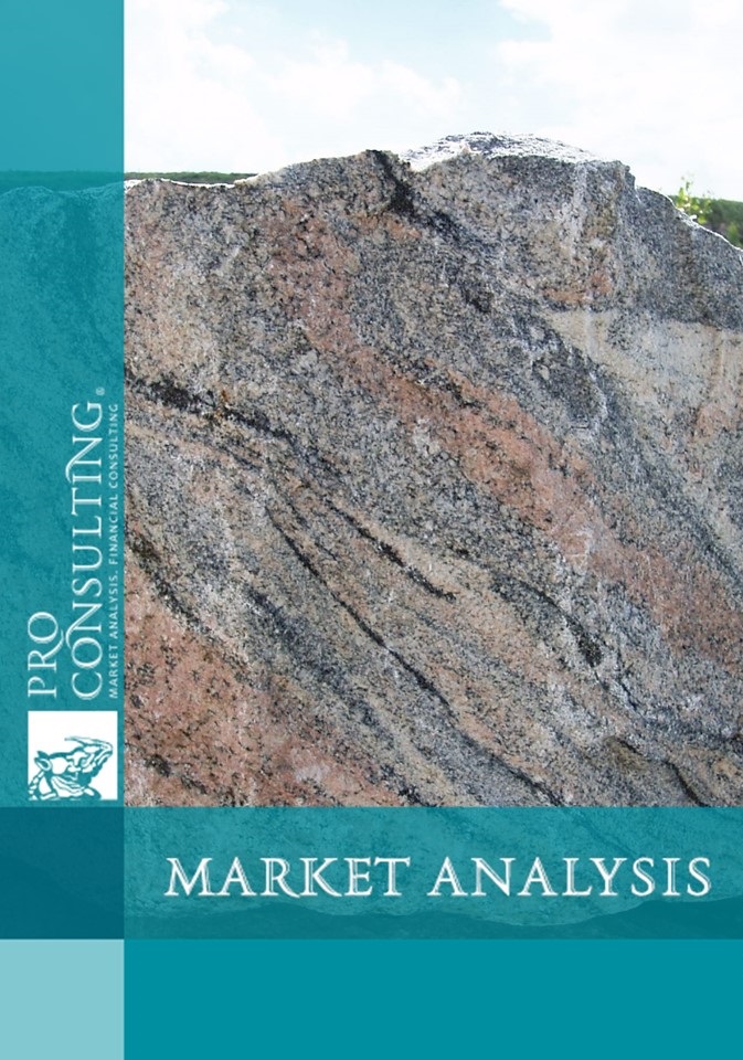 Marketresearch of granite in Ukraine. 2009